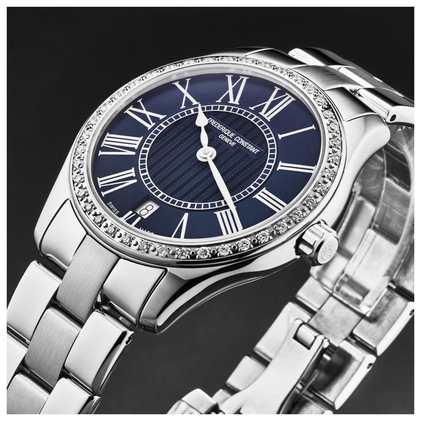 Frederique Constant Classics Women's Quartz Watch FC220MN3BD6B - Image #4