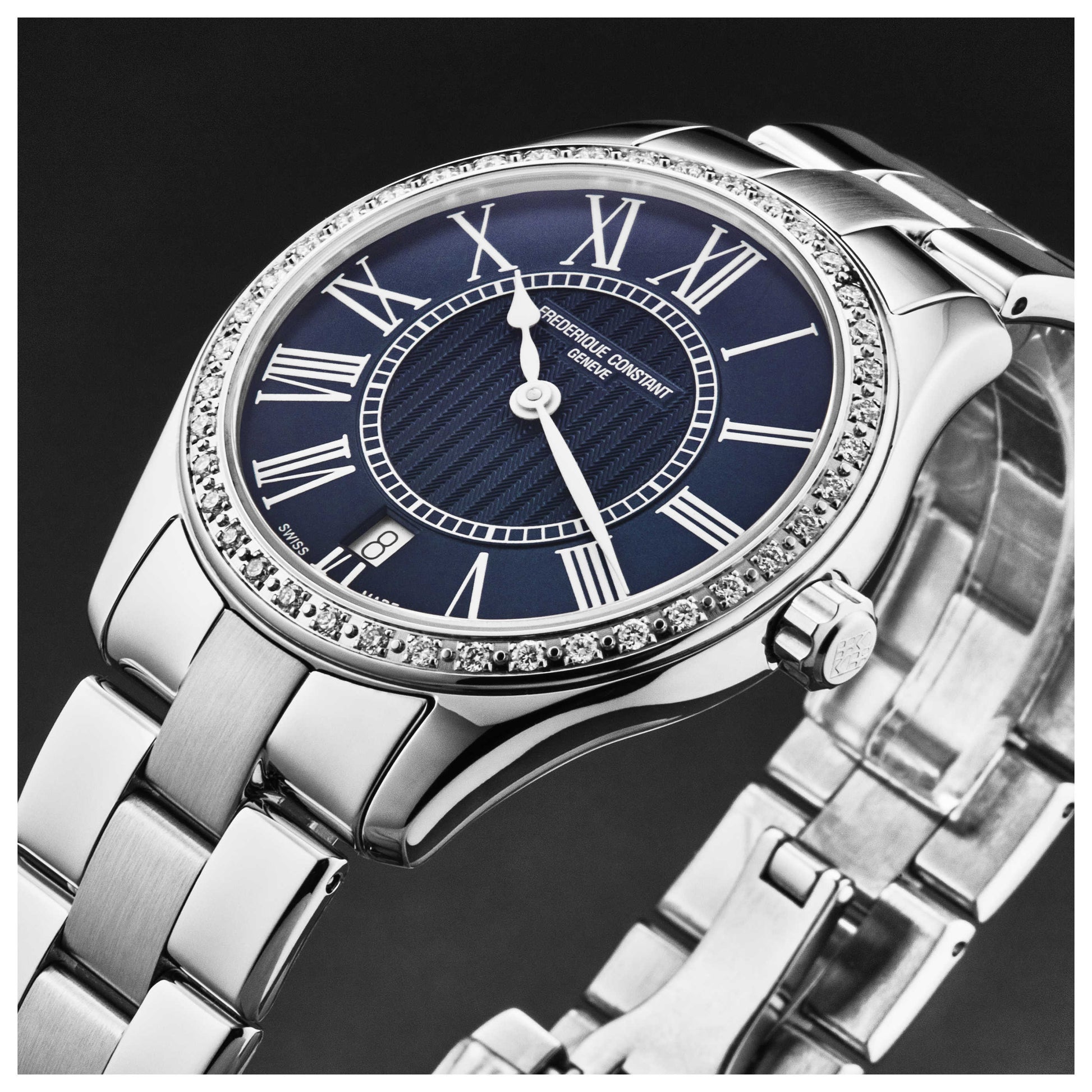 Frederique Constant Classics Women's Quartz Watch FC220MN3BD6B - Image #4