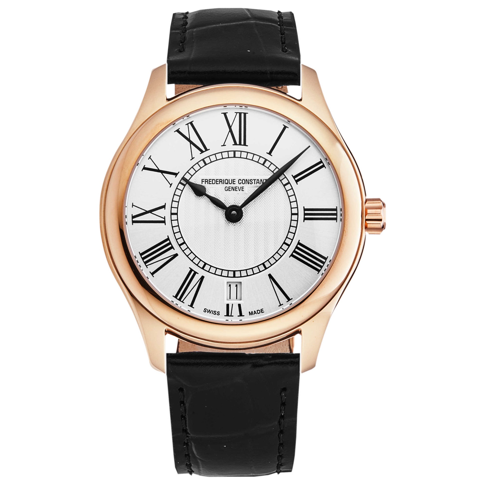 Front view of Frederique Constant Classics Women's Quartz Watch FC220MS3B4