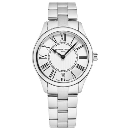 Front view of Frederique Constant Classics Women's Quartz Watch FC220MS3B6B