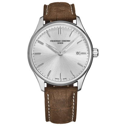 Front view of Frederique Constant Classics Men's Quartz Watch FC220SS5B6