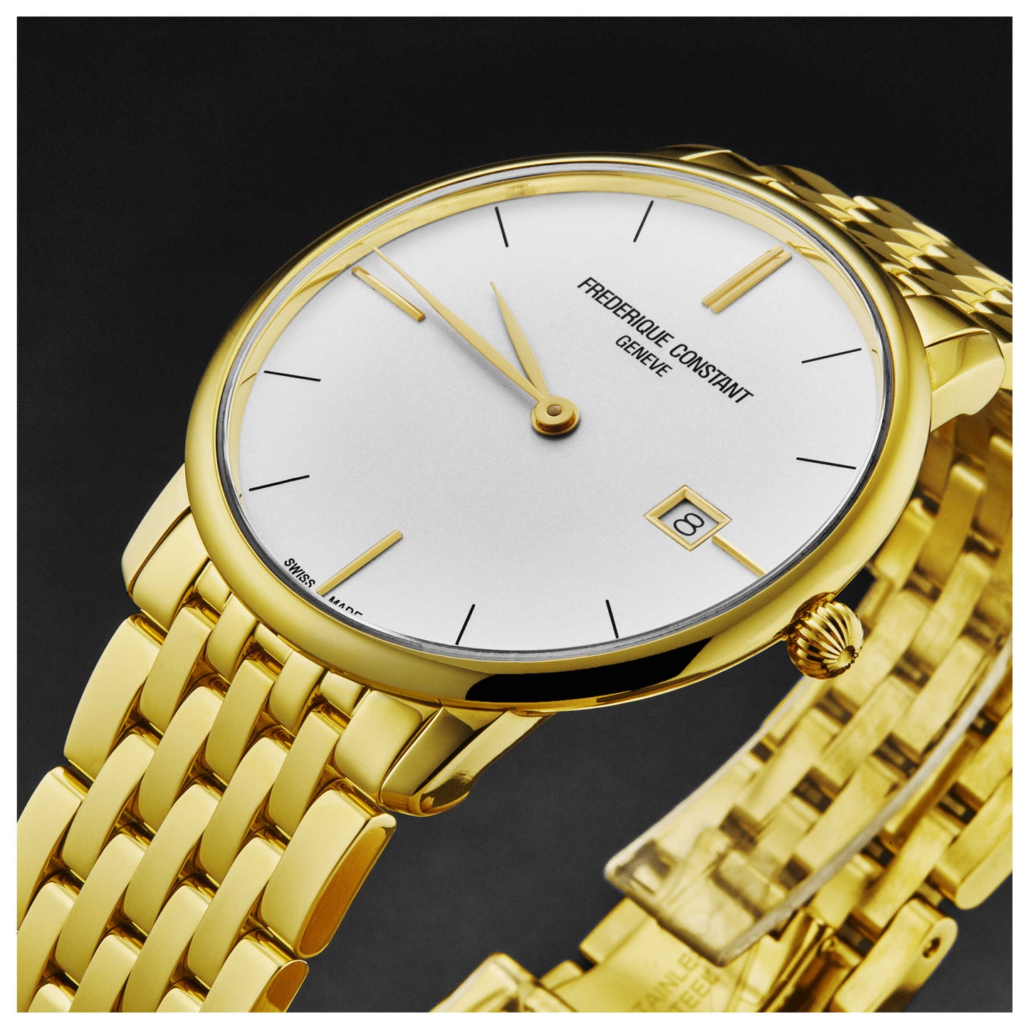 Frederique Constant Slim Line Men's Quartz Watch FC220V5S5B - Image #4