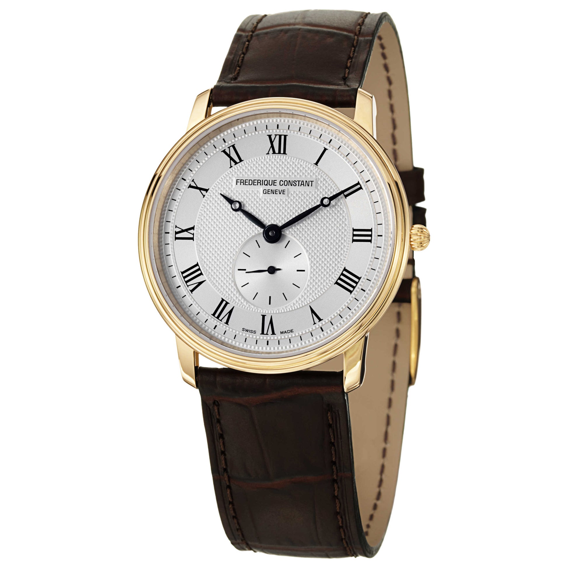 Front view of Frederique Constant Slim Line Women's Quartz Watch FC235M4S5