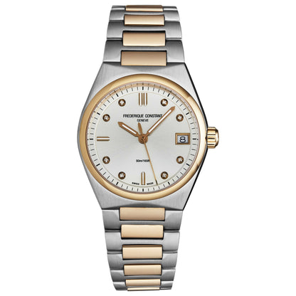 Front view of Frederique Constant Highlife Women's Quartz Watch FC240VD2NH2B