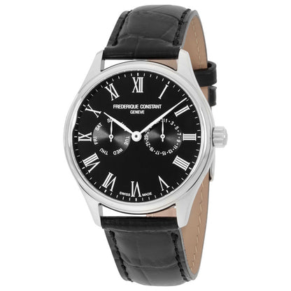 Front view of Frederique Constant Classics Men's Quartz Watch FC259BR5B6