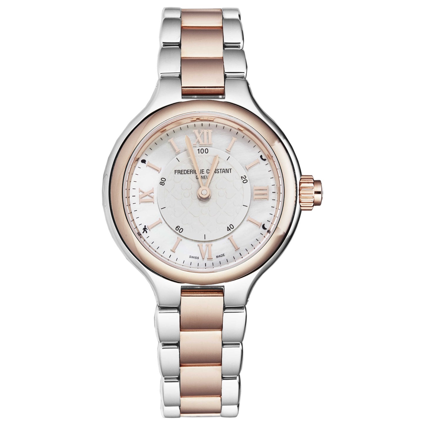 Front view of Frederique Constant Smartwatch Women's Quartz Smartwatch FC281WH3ER2B