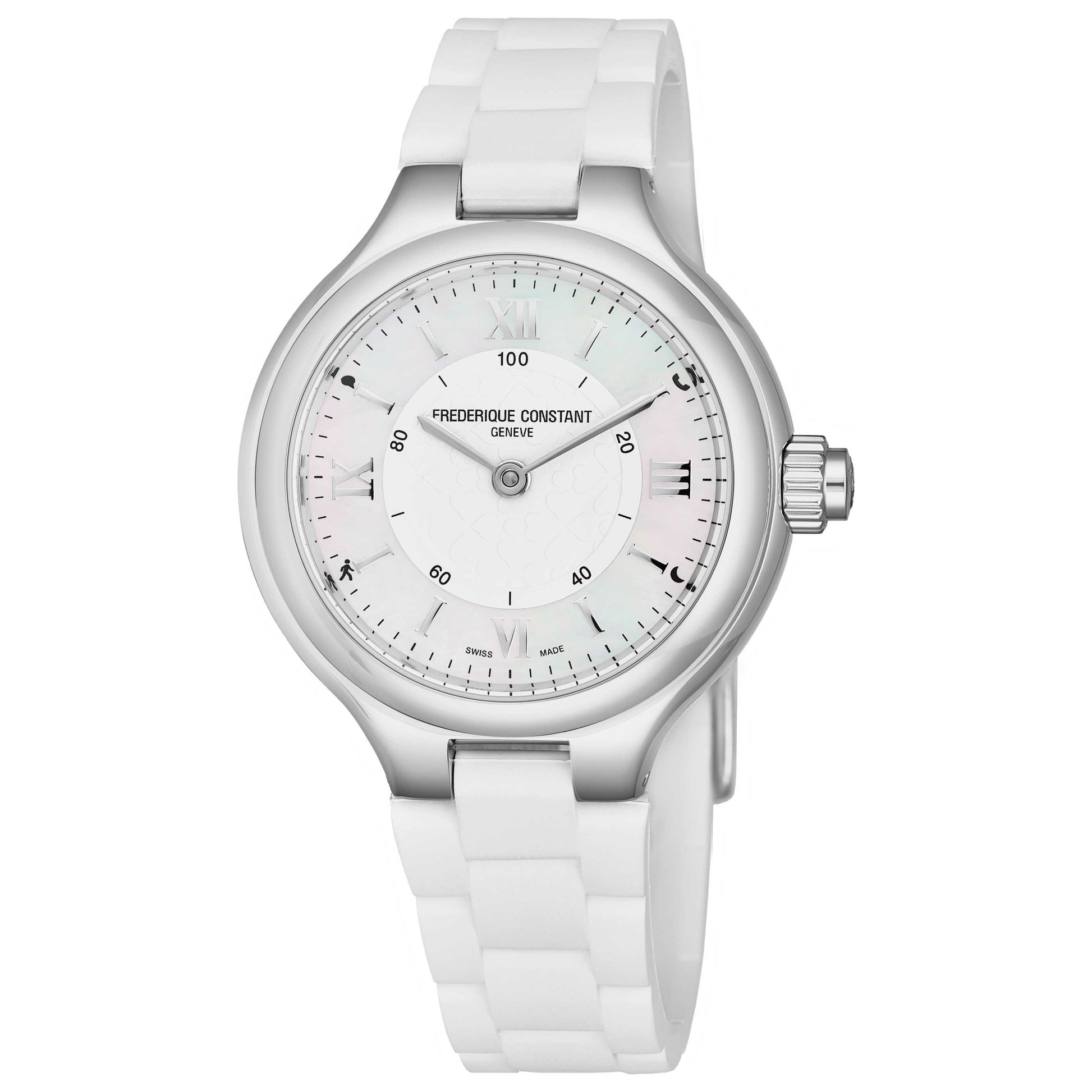Front view of Frederique Constant SmartWatch Women's Quartz Smartwatch FC281WH3ER6