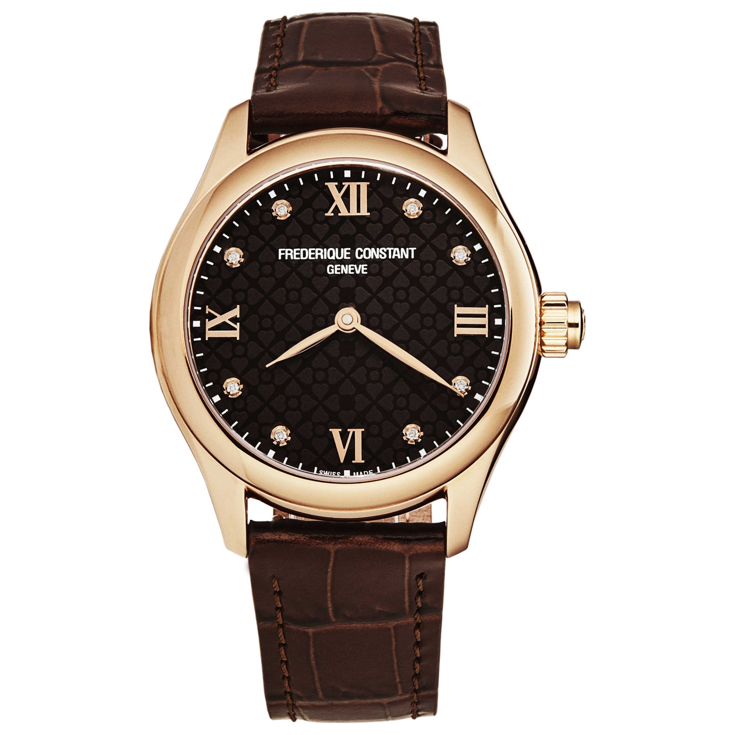 Front view of Frederique Constant SmartWatch Women's Quartz Smartwatch FC286CD3B4