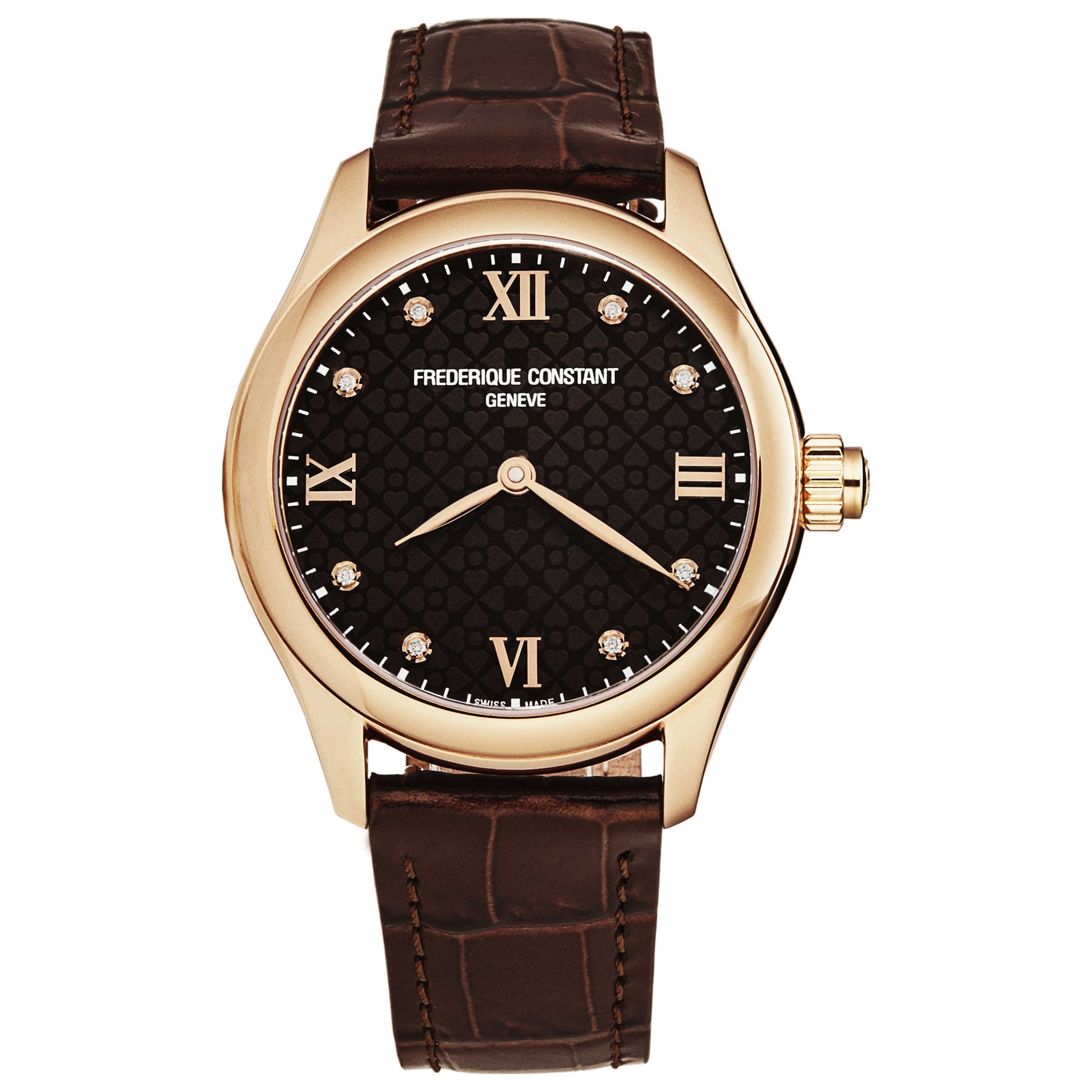 Front view of Frederique Constant SmartWatch Women's Quartz Smartwatch FC286CD3B4