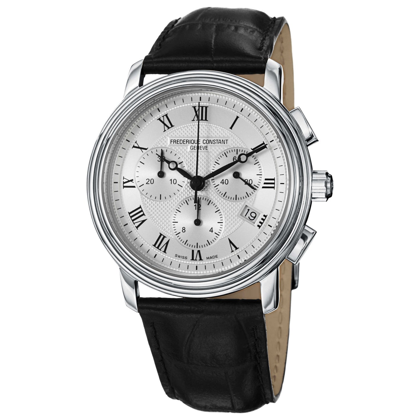 Front view of Frederique Constant Persuasion Men's Quartz Watch FC292MC4P6
