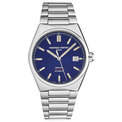 Front view of Frederique Constant Highlife Men's Automatic Watch FC303BLS3NH6B