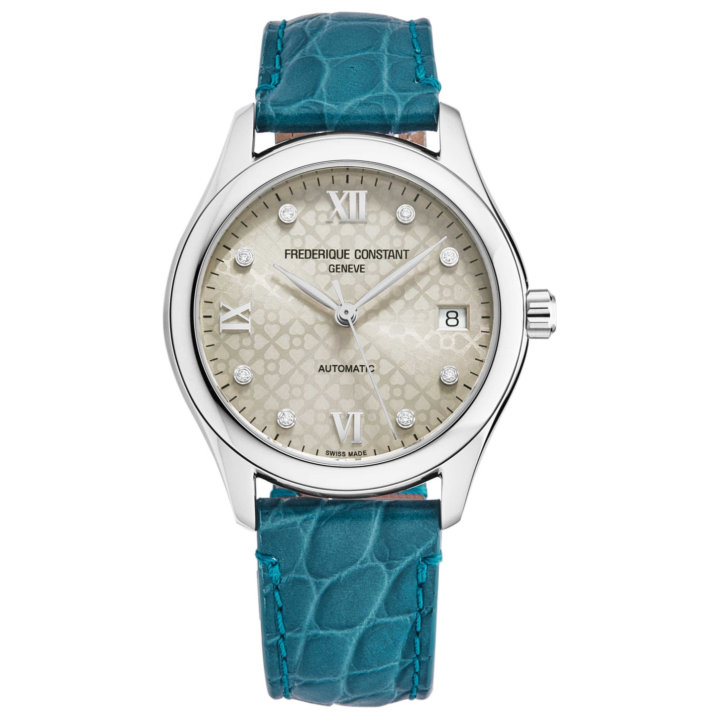 Front view of Frederique Constant Ladies Automtik Women's Automatic Watch FC303LGD3B6