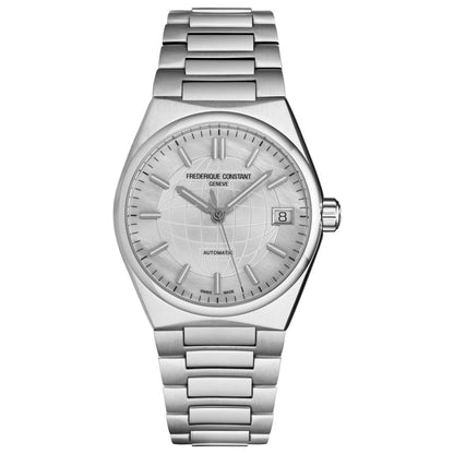 Front view of Frederique Constant Highlife Women's Automatic Watch FC303MPW2NH6B