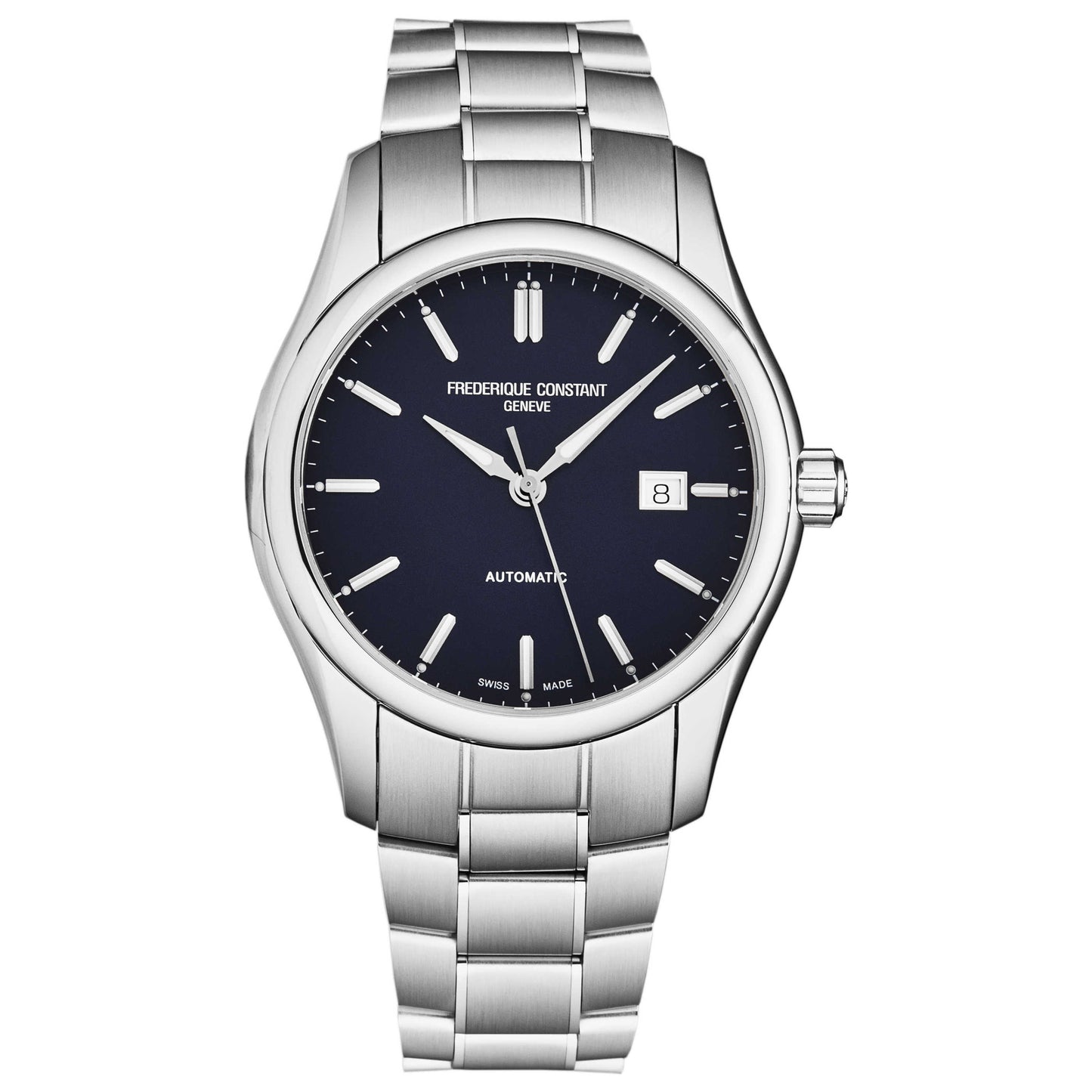 Front view of Frederique Constant Classics Men's Automatic Watch FC303N6B6B