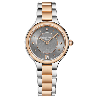 Front view of Frederique Constant Delight Women's Automatic Watch FC306LBRD3ER2B
