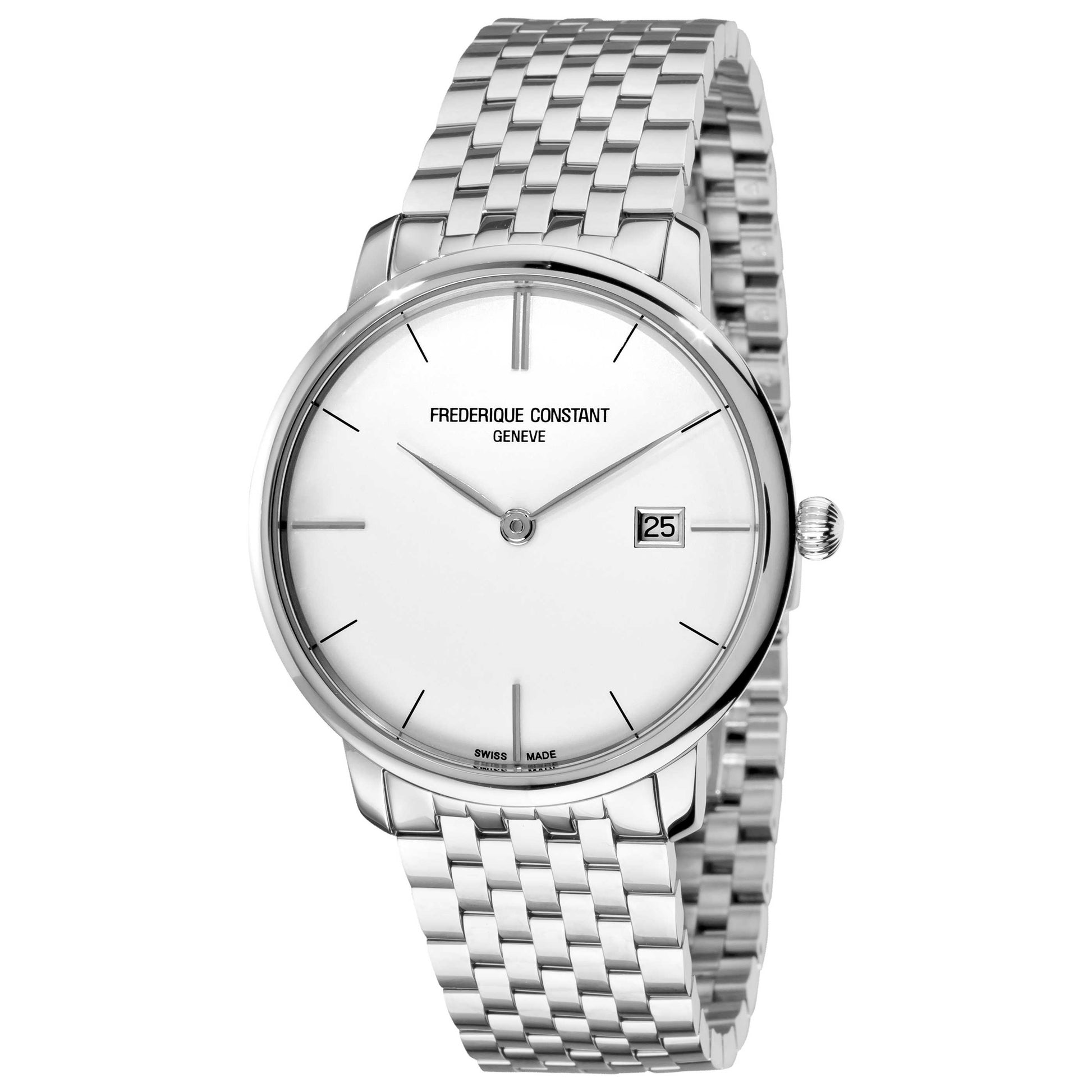 Front view of Frederique Constant Index Men's Automatic Watch FC306S4S6B