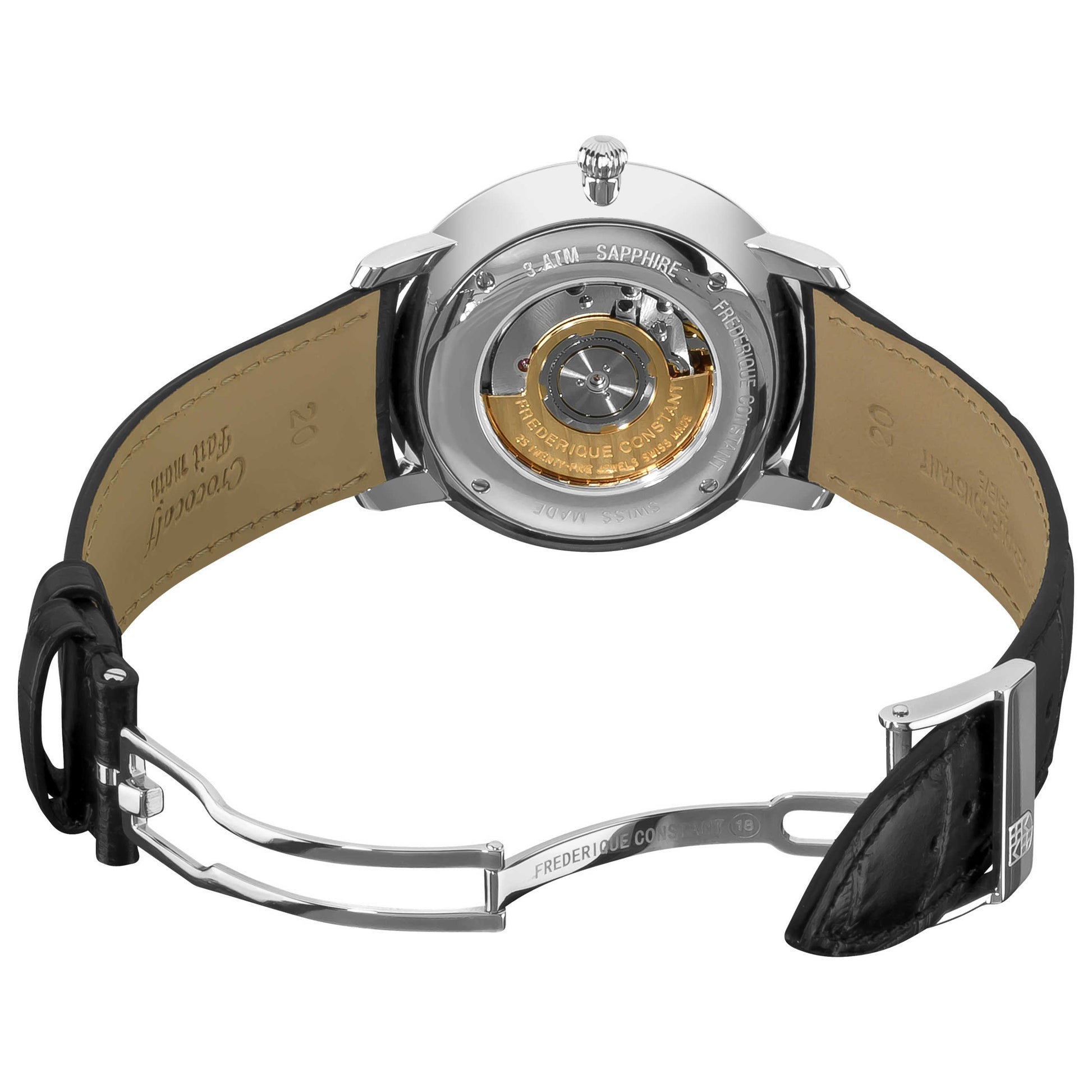 Frederique Constant Slimline Men's Automatic Watch FC306S4S6 - Image #2