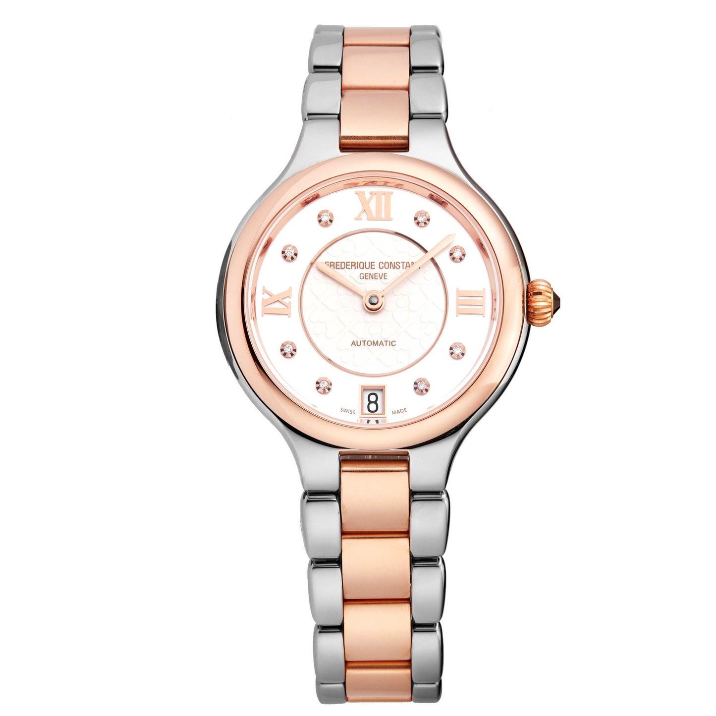 Front view of Frederique Constant Delight Women's Automatic Watch FC306WHD3ER2B