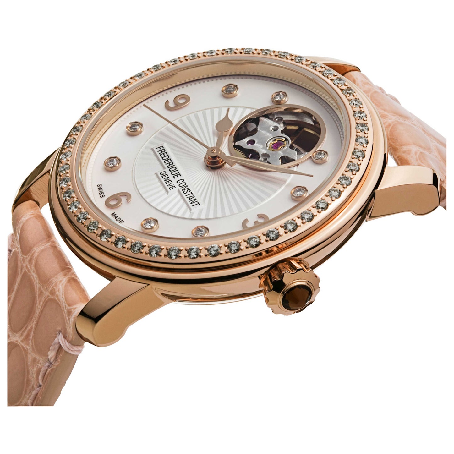 Frederique Constant Heartbeat Women's Automatic Watch FC310HBAD2PD4 - Image #2