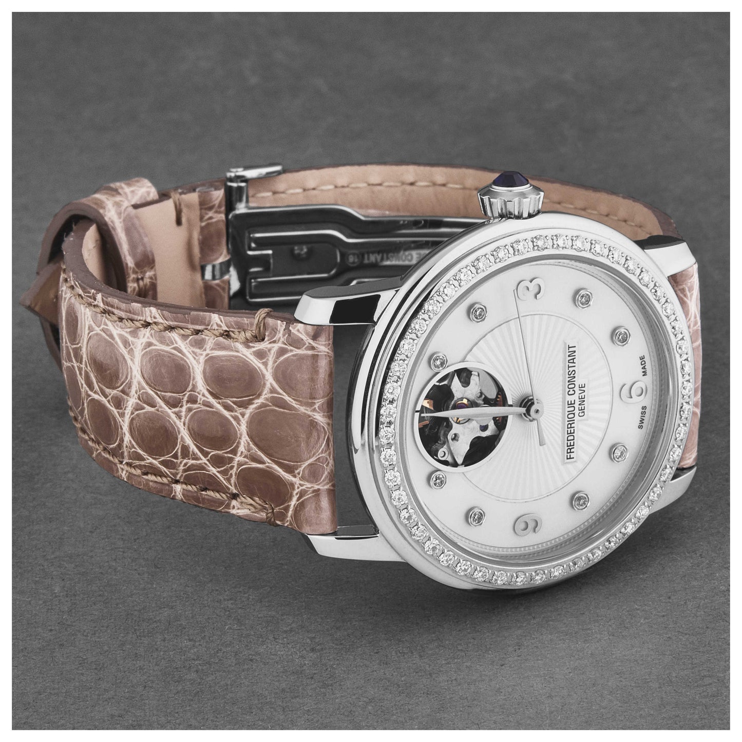 Frederique Constant Heartbeat Women's Automatic Watch FC310HBAD2PD6 - Image #2