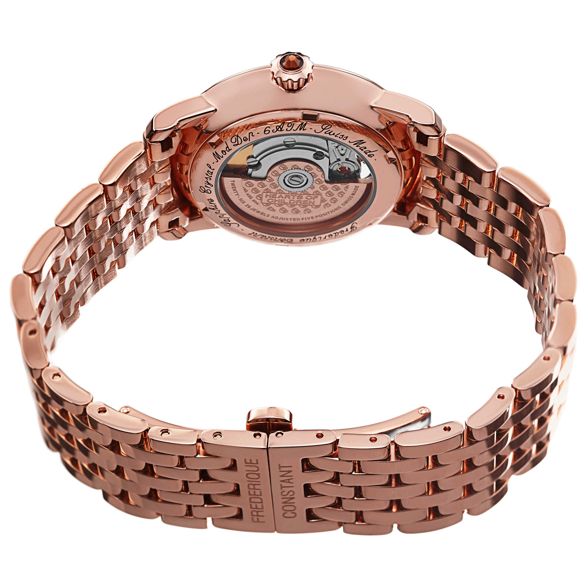 Frederique Constant Heartbeat Women's Automatic Watch FC310WHF2PD4B3 - Image #2