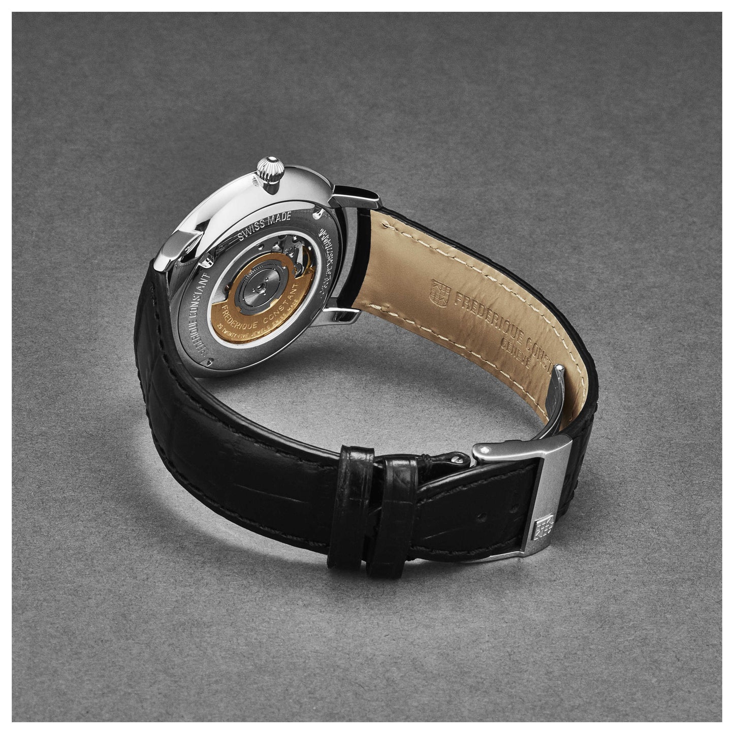 Frederique Constant Slimline Men's Automatic Watch FC312B4S6 - Image #4