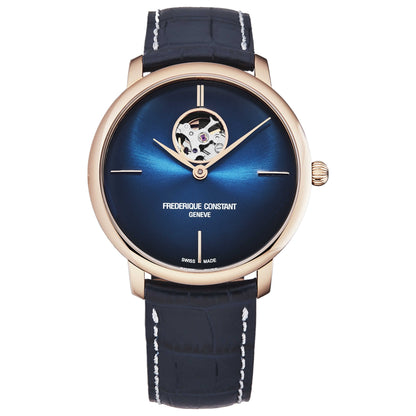 Front view of Frederique Constant Heart beat Men's Automatic Watch FC312NS4S4