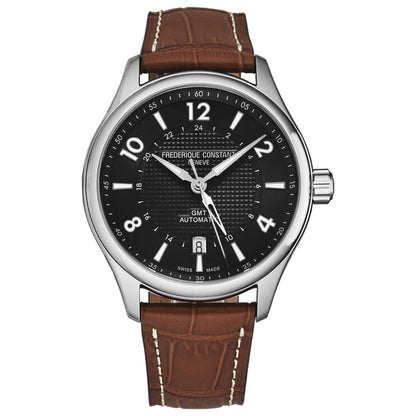 Front view of Frederique Constant RunAbout Men's Automatic Watch FC350RMG5B6