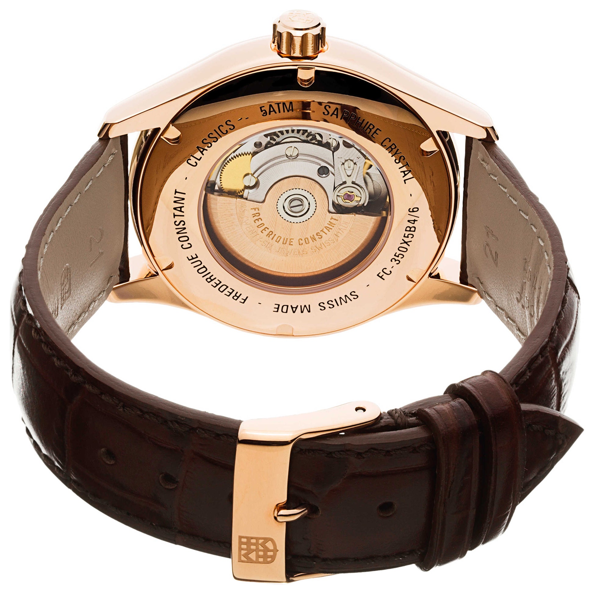 Frederique Constant Classics Men's Automatic Watch FC350V5B4 - Image #4