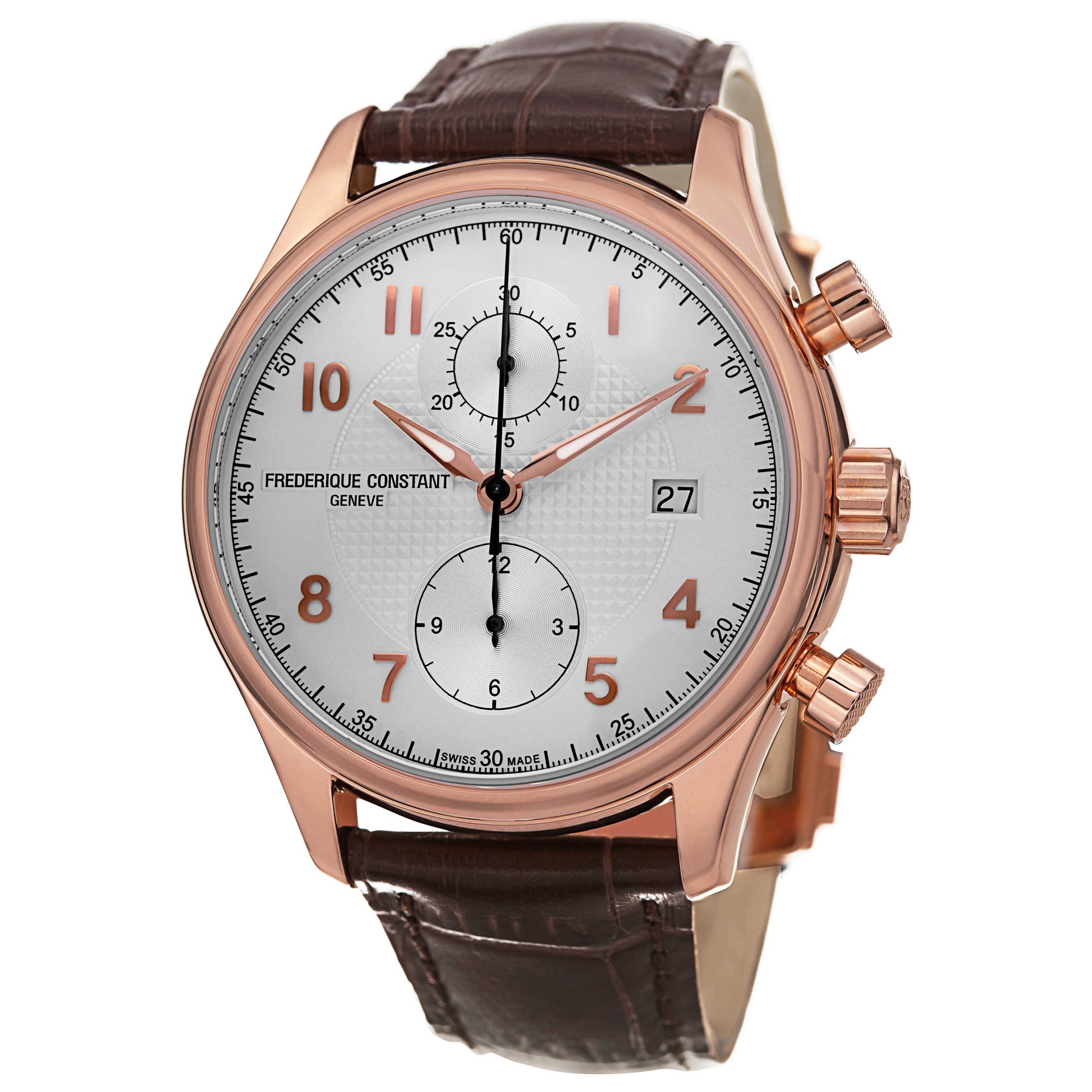Front view of Frederique Constant RunAbout Men's Automatic Watch FC393RM5B4