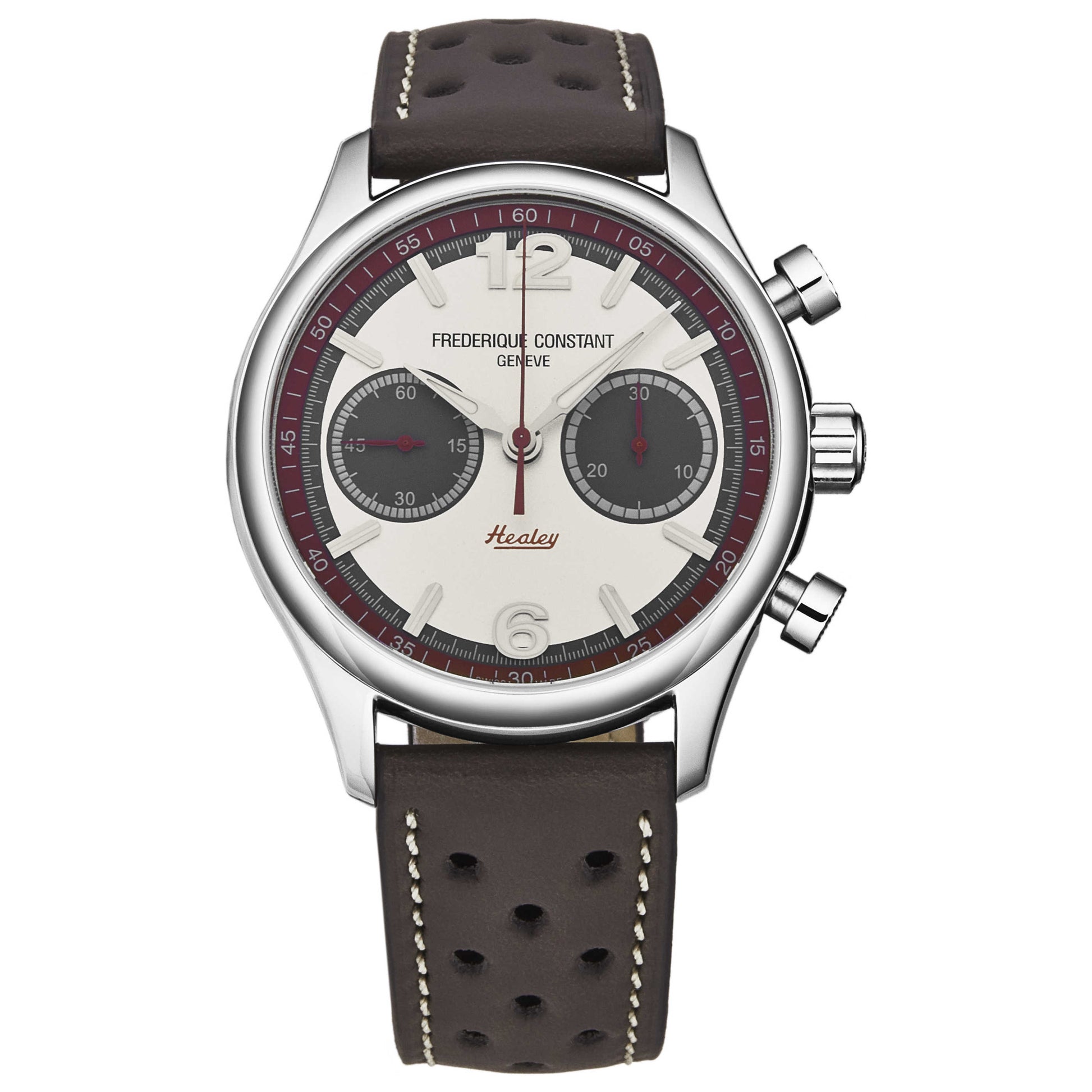 Front view of Frederique Constant Healey Men's Automatic Watch FC397HSG5B6