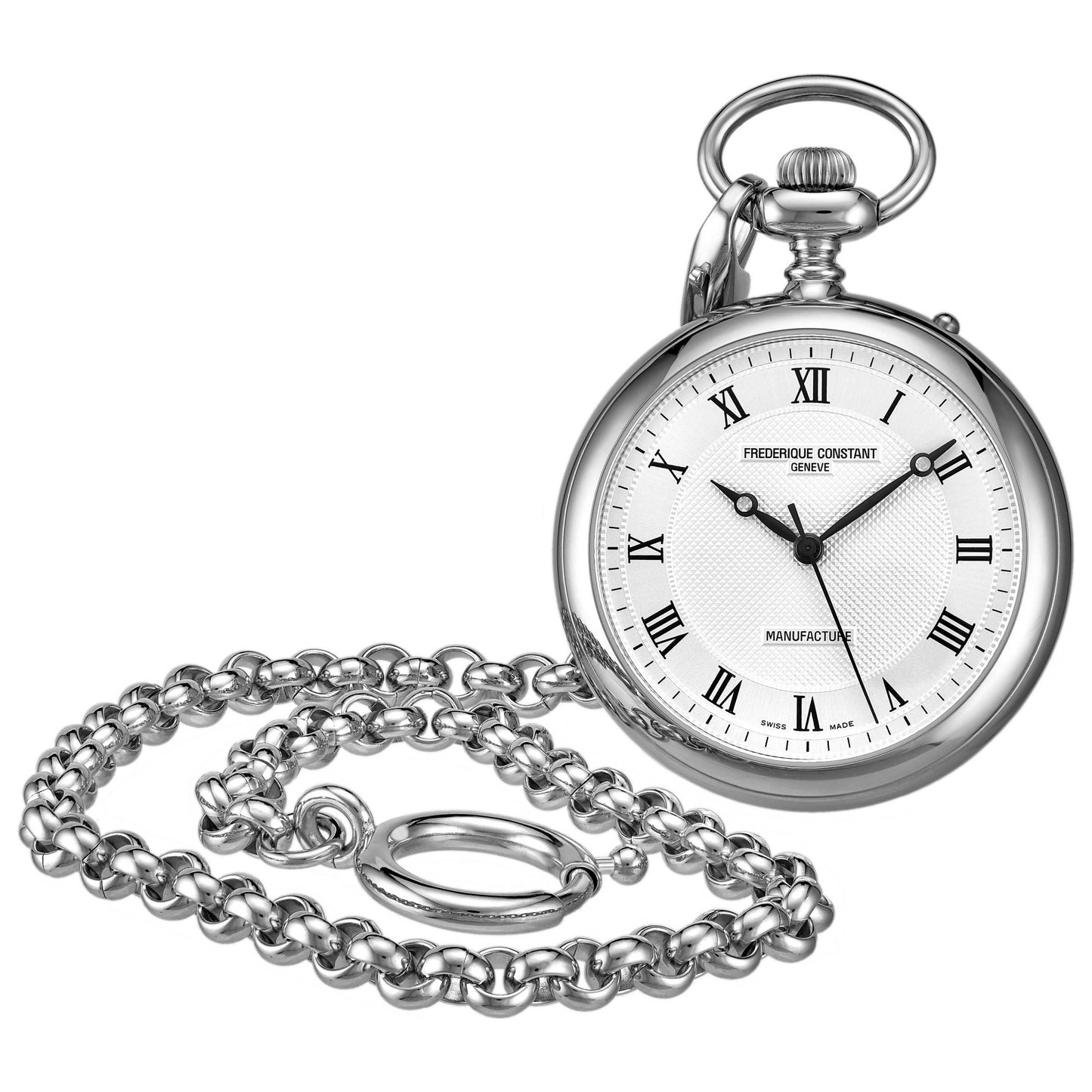 Front view of Frederique Constant Men's Quartz Watch FC700MC6PW6