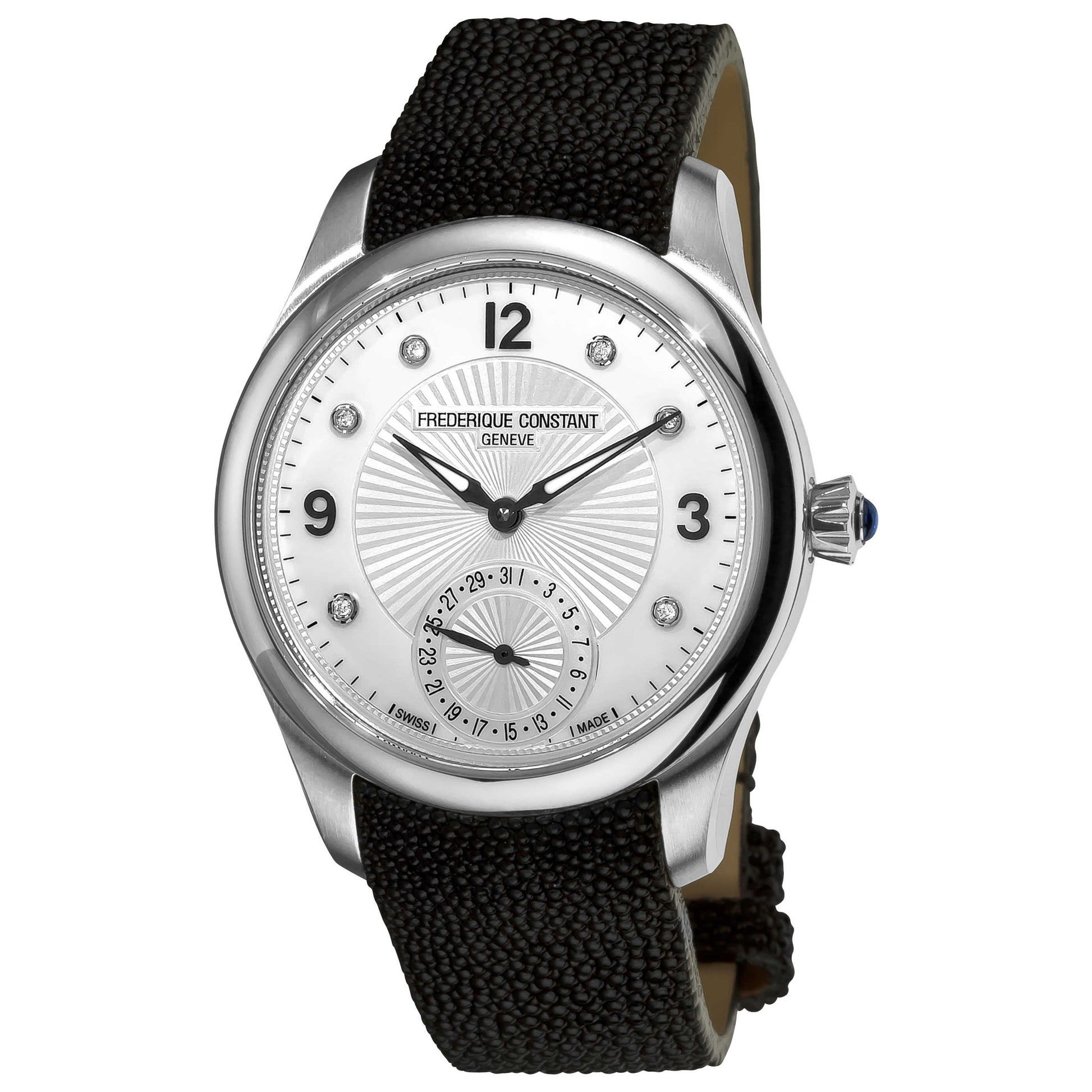 Front view of Frederique Constant Maxime Women's Automatic Watch FC700MPWD3M6