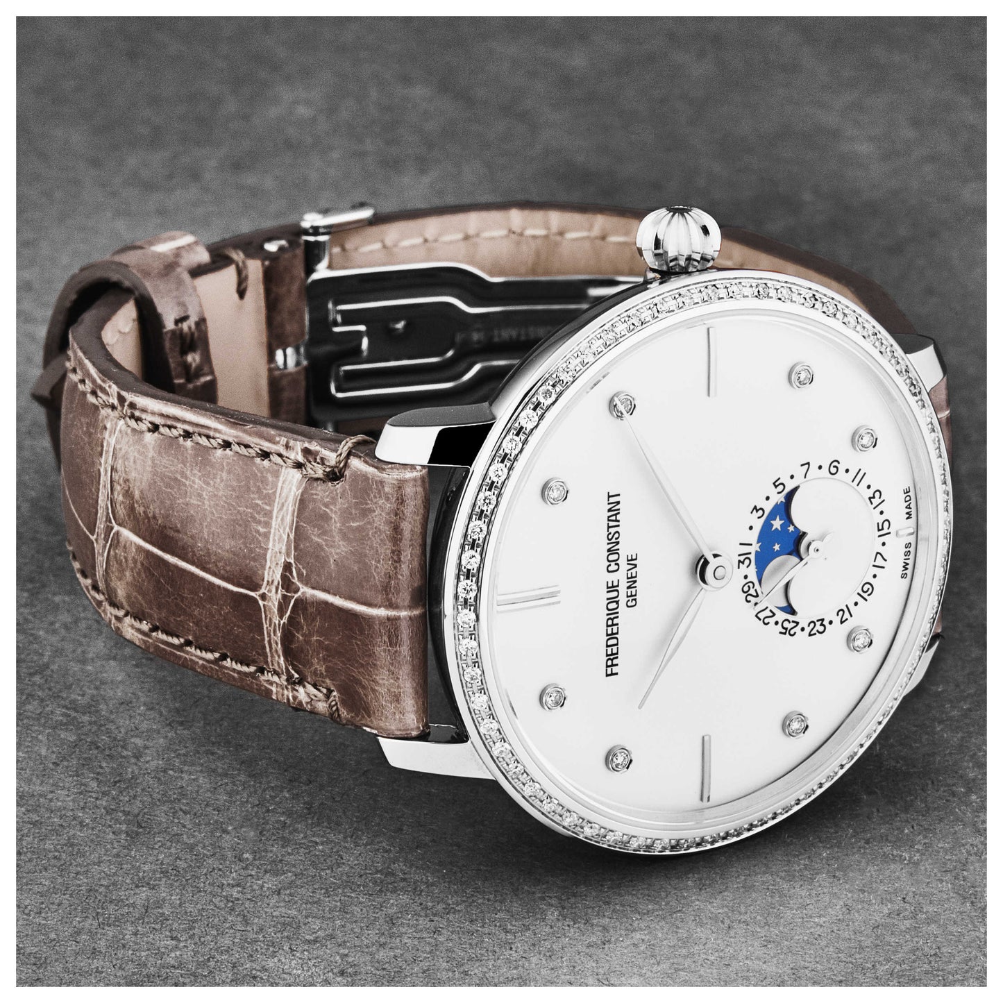 Frederique Constant Slimline Men's Automatic Watch FC703SD3SD6 - Image #2