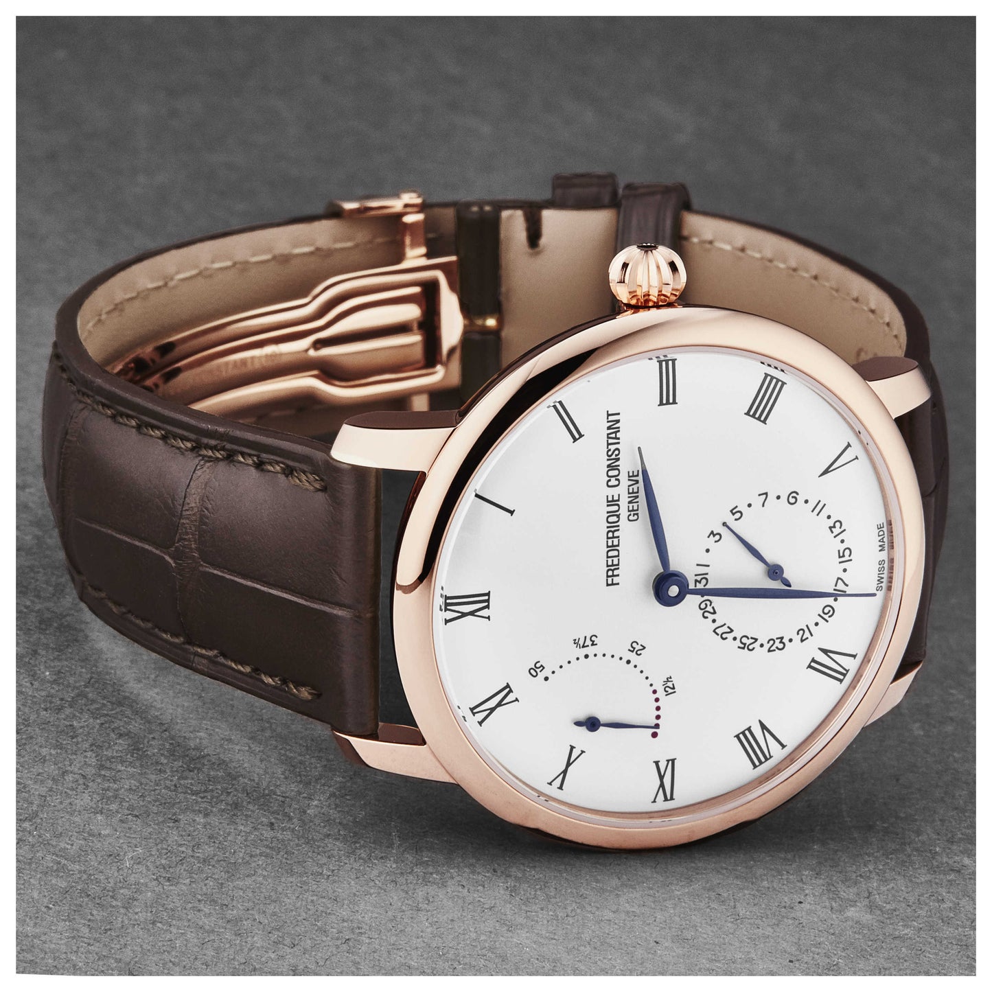 Frederique Constant Slim Line Men's Automatic Watch FC723WR3S4 - Image #4