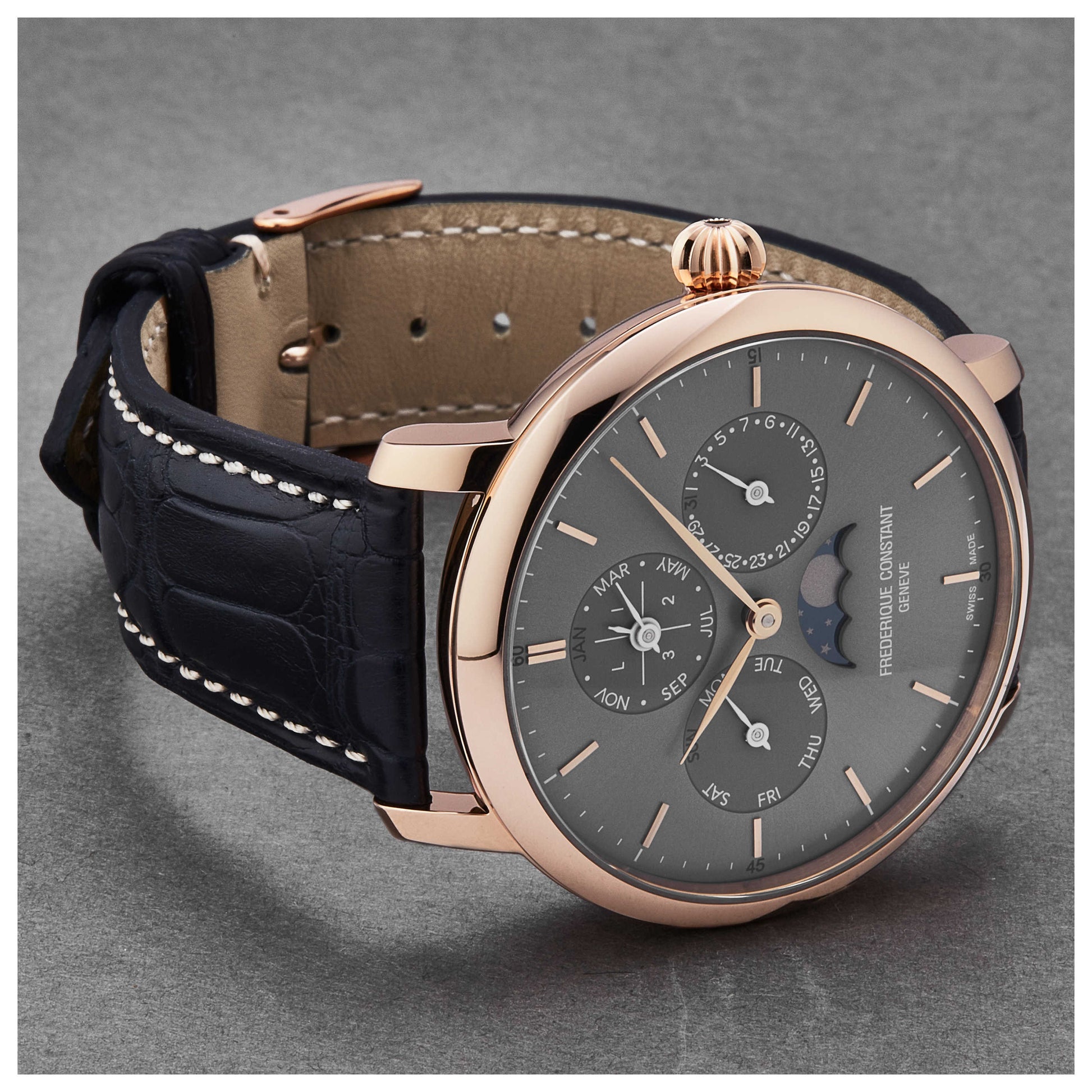 Frederique Constant Slim Line Men's Automatic Watch FC775G4S4 - Image #5