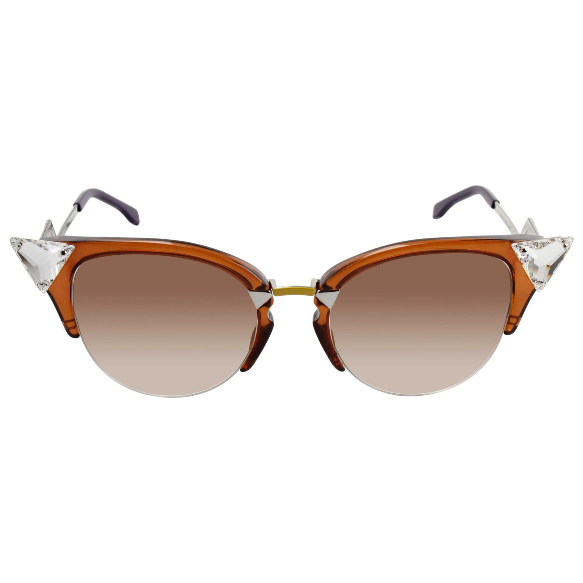 Fendi Fashion Women's Sunglasses FD0041-S-NI-NI3-42-52 - Image #2