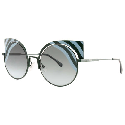 Front view of Fendi Fashion Women's Sunglasses FD0215-S-0KC-EQ-53