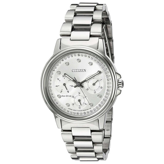 Front view of Citizen Chandler Women's Solar Watch FD2040-57A