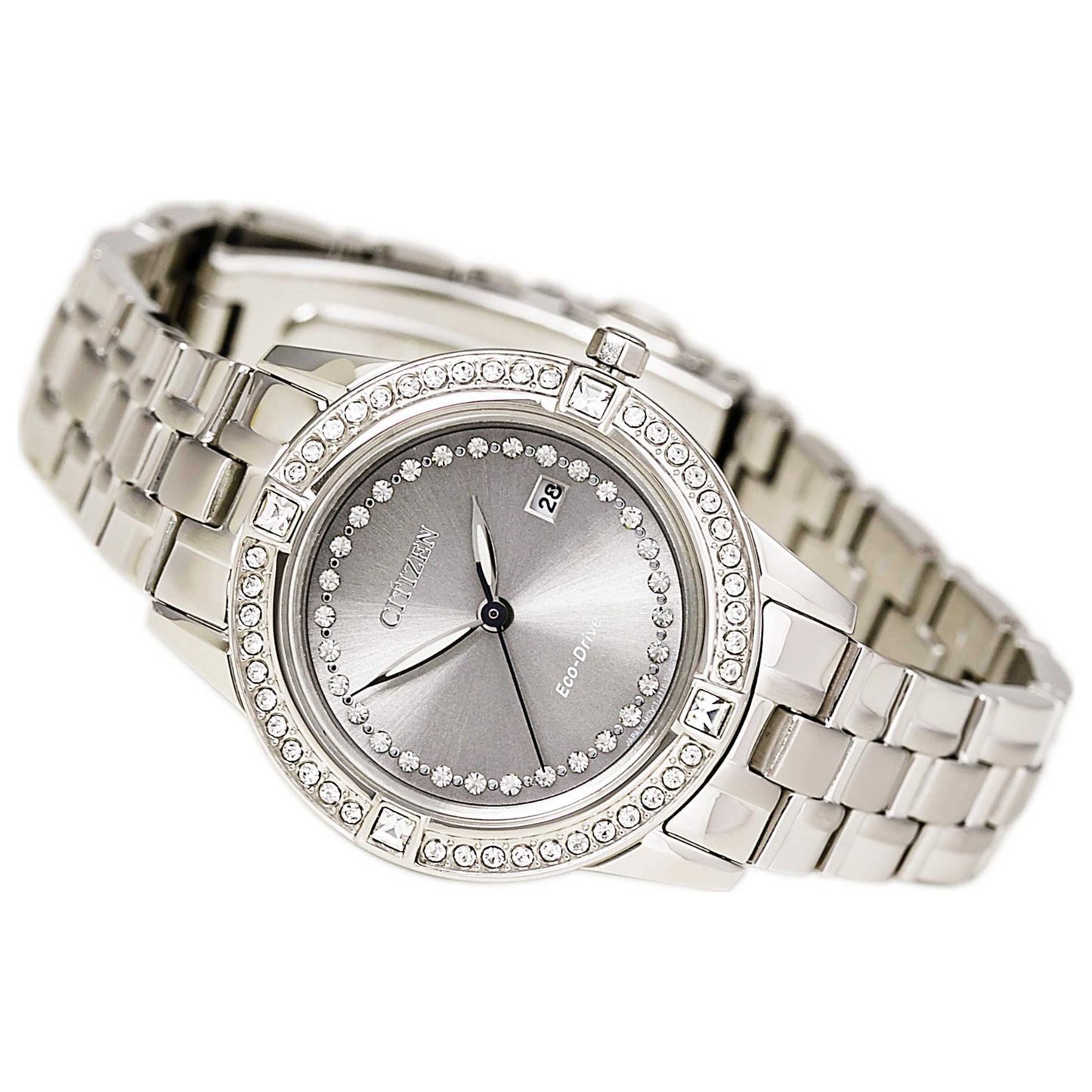 Citizen Silhouette Women's Solar Powered Quartz Eco-Drive Watch FE1150-58H - Image #2