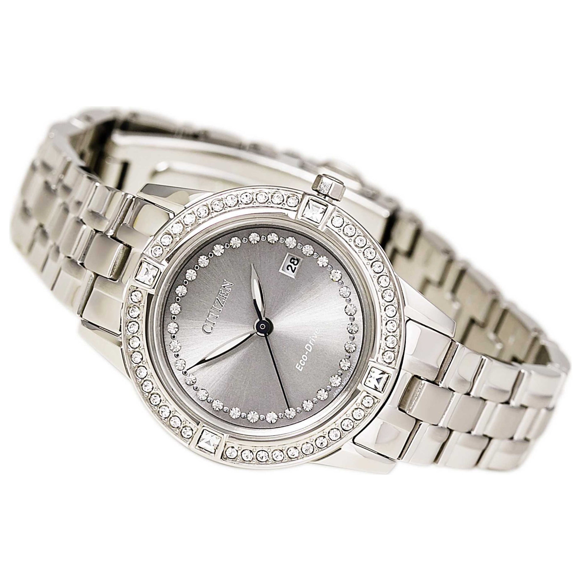 Citizen Silhouette Women's Solar Powered Quartz Eco-Drive Watch FE1150-58H - Image #2