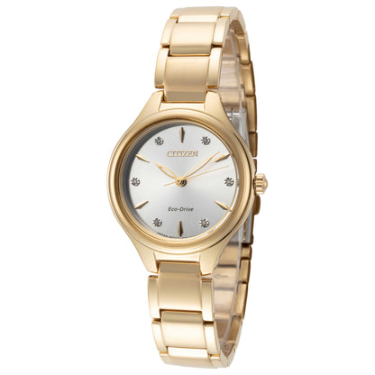 Front view of Citizen Corso Women's Solar Watch FE2102-55A