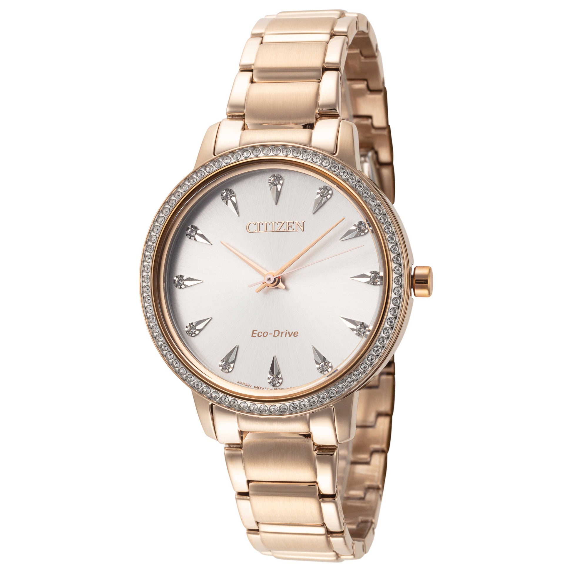 Front view of Citizen Silhouette Women's Solar Watch FE7043-55A