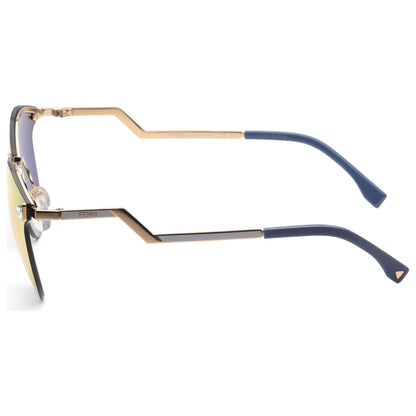 Left view of Fendi Fashion Women's Sunglasses FF-0040-S-60-0JFG