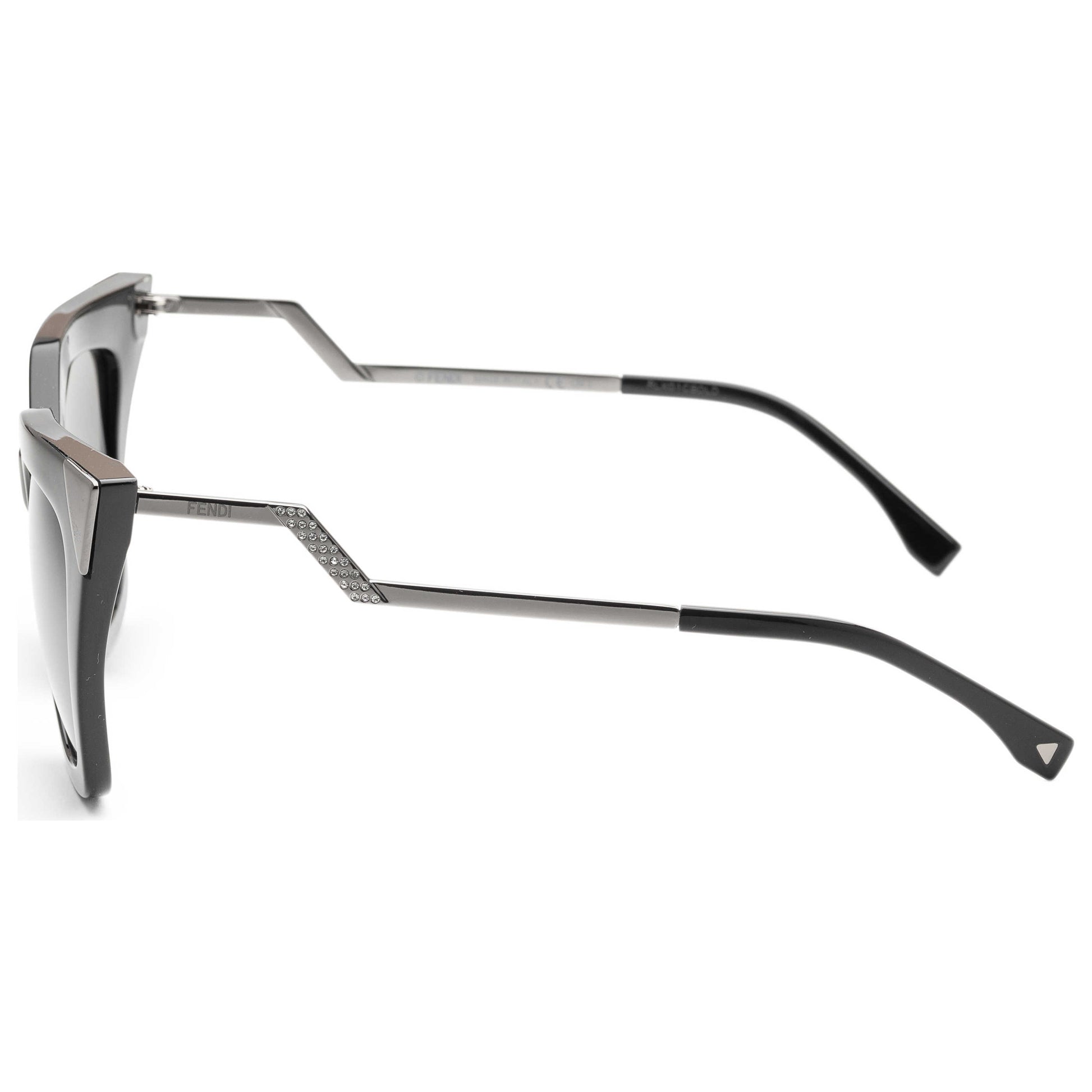 Left view of Fendi Fashion Women's Sunglasses FF-0060-S-0KKL-52