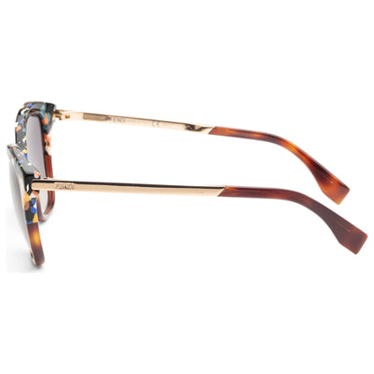 Left view of Fendi Fashion Women's Sunglasses FF-0089-S-0CUA-52
