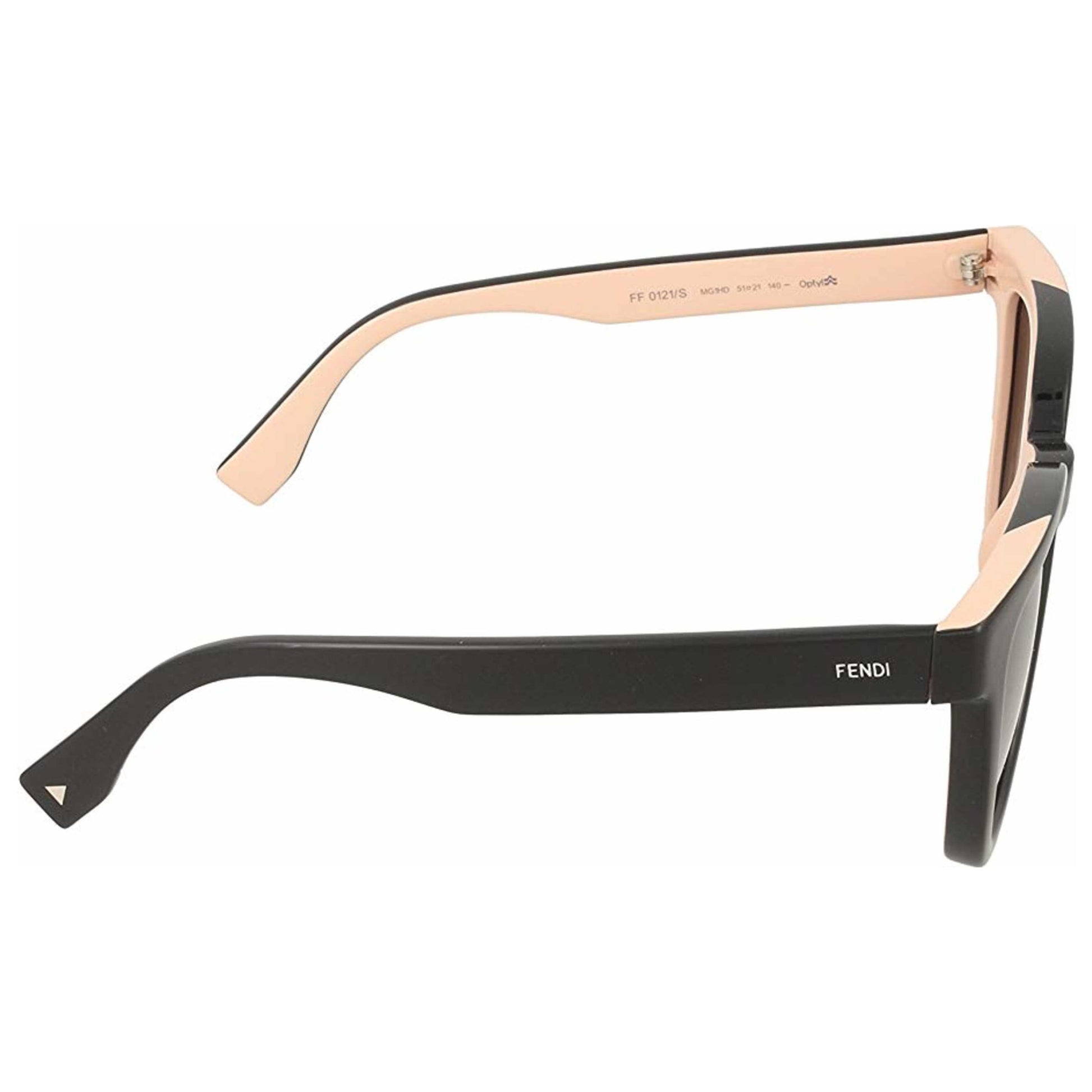 Fendi Fashion Unisex Sunglasses FF-0121-S-51-0MG1 - Image #2