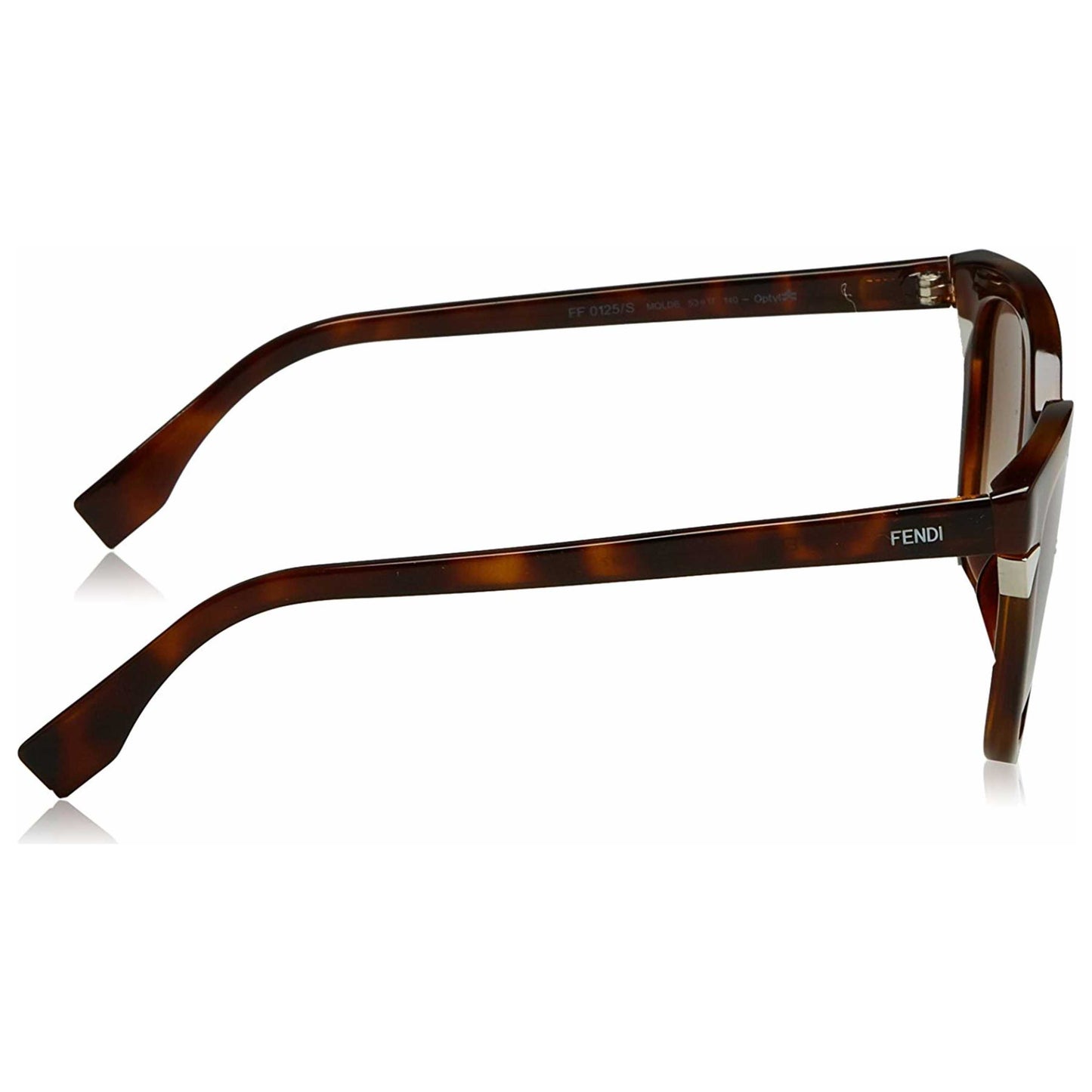 Fendi Fashion Unisex Sunglasses FF-0125-S-53-0MQL - Image #2