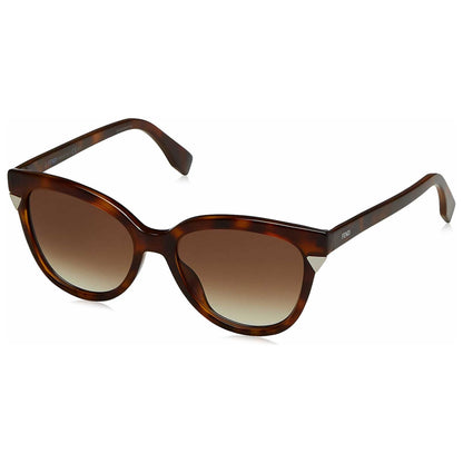 Front view of Fendi Fashion Unisex Sunglasses FF-0125-S-53-0MQL