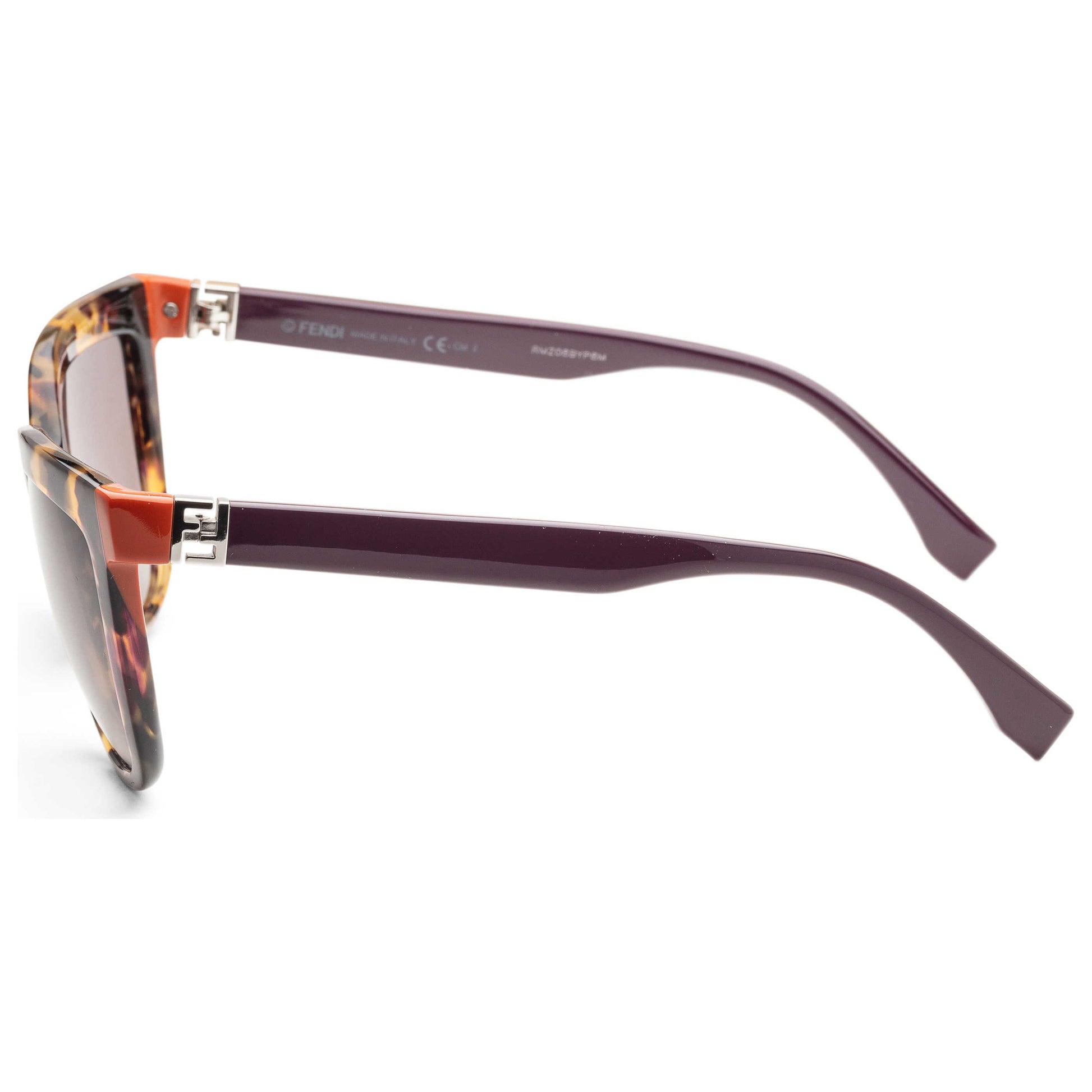 Left view of Fendi Fashion Women's Sunglasses FF-0128-S-0MFX-54